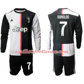 Maillot/Tenue Juventus Ronaldo 7 Enfant Domicile 2019/2020 Manche Longue